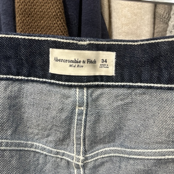 Abercrombie & Fitch Blue Denim Skirt - Picture 2 of 3